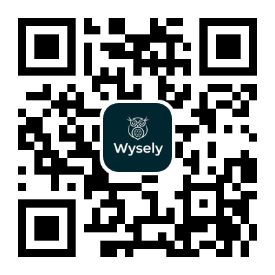 Scan to download Wysely on the App Store